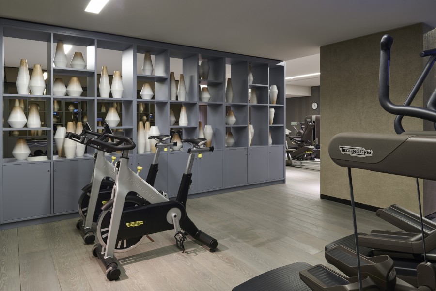 Fitzroy Place Residents Facilities Gym Interior design: Johnson Naylor