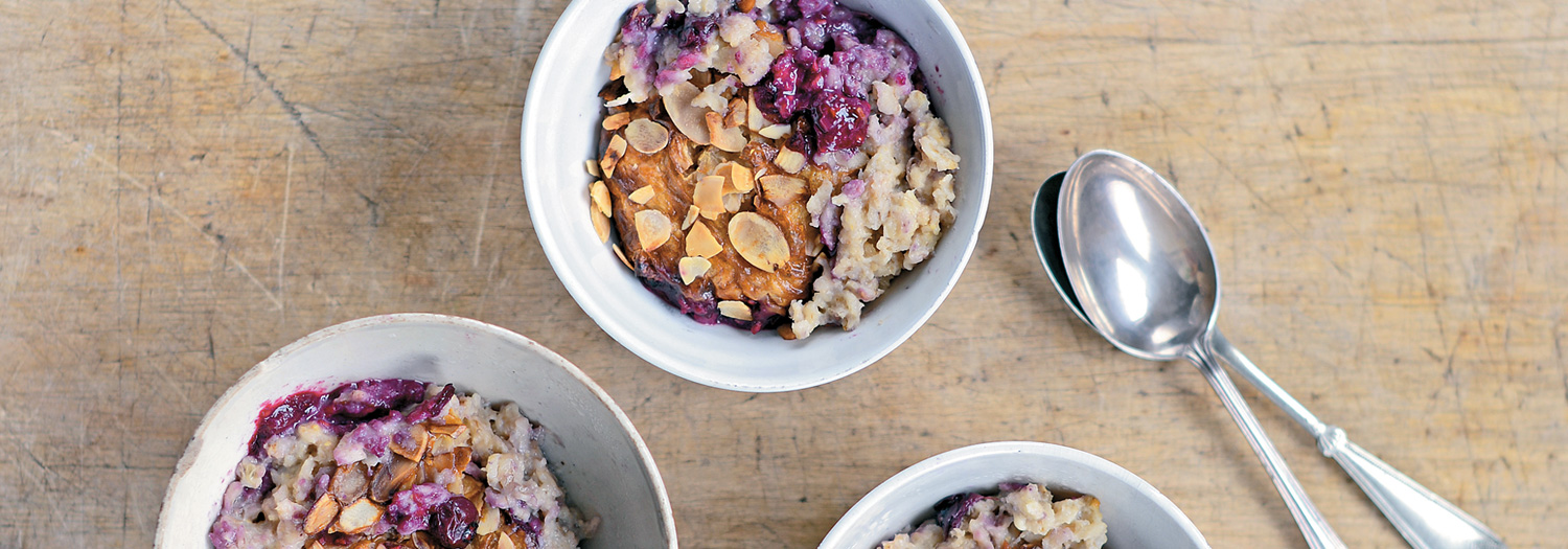 Gizzi Erskine baked porridge