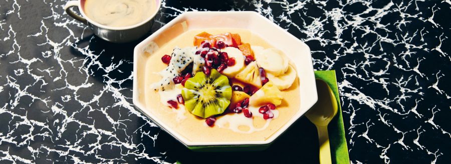 Sweet cornmeal porridge