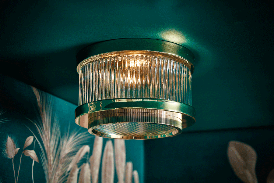 Drummonds Derwent Flush celing light