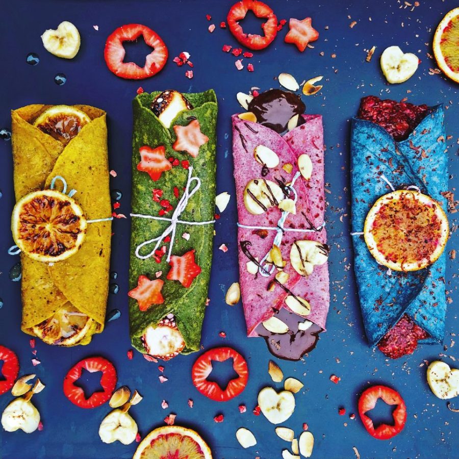 rainbow crepes thewrightfoodie.com