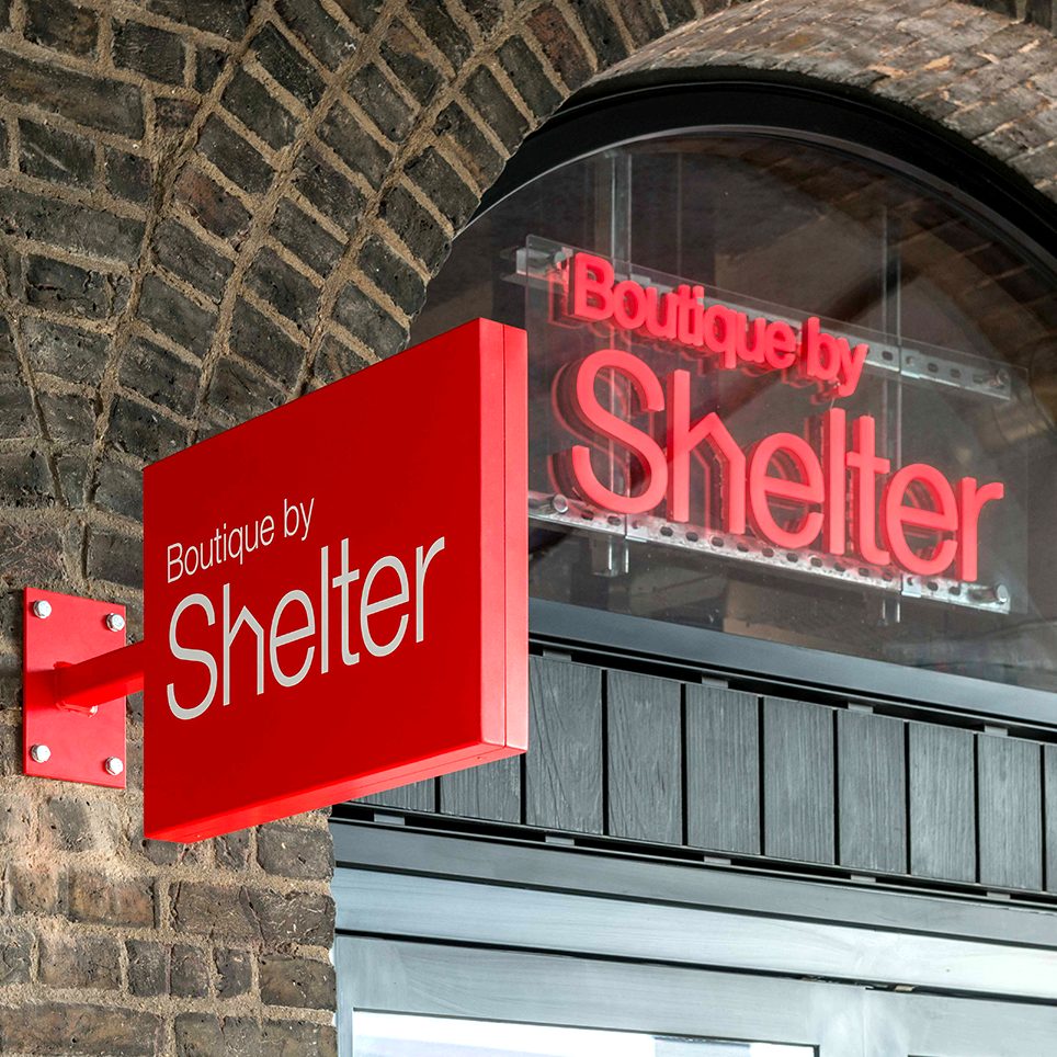 Boutique by shelter Kings Cross