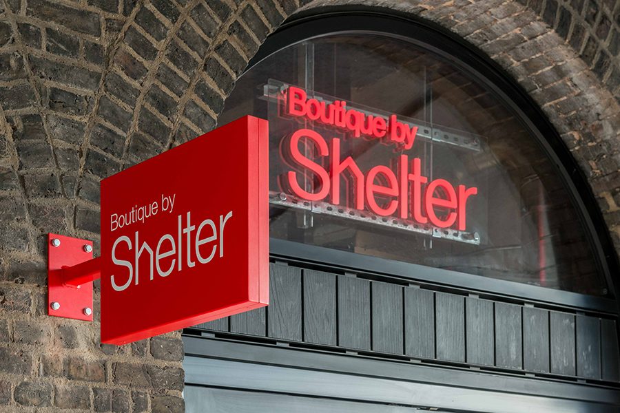 Boutique by shelter Kings Cross
