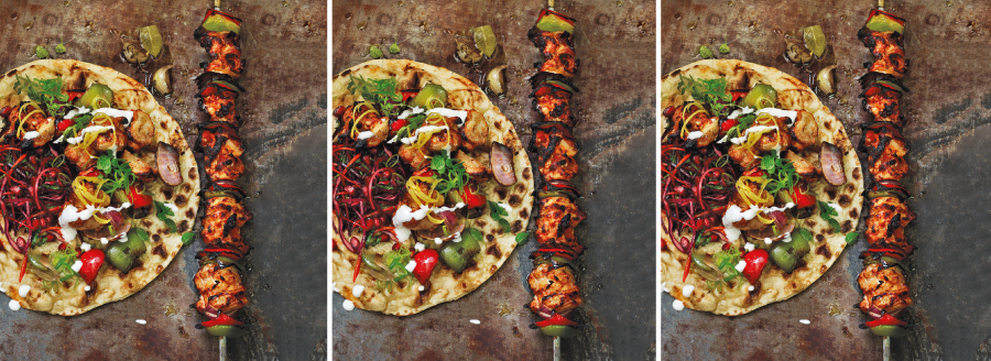 Buttermilk chicken shish kebab recipe London Fabric Magazine