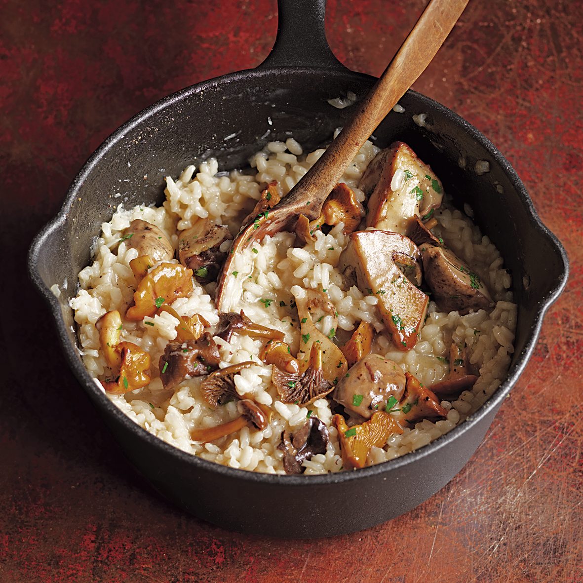 Fabric Recipe Mushroom risottoBryn Williams Mushroom Risotto