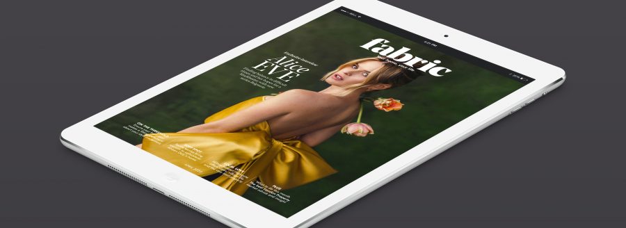 Alice Eve Fabric Magazine April 2020 Exclusive Interview