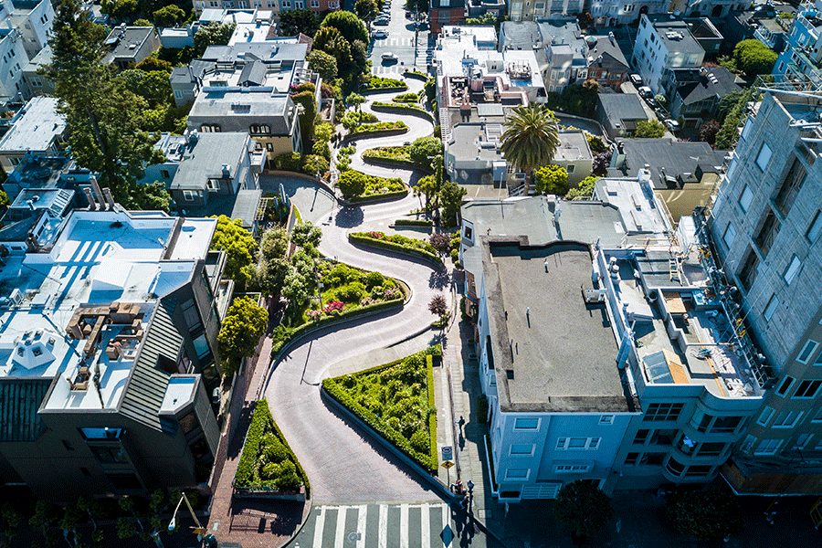 Lombard Street, San Francisco, U.S.