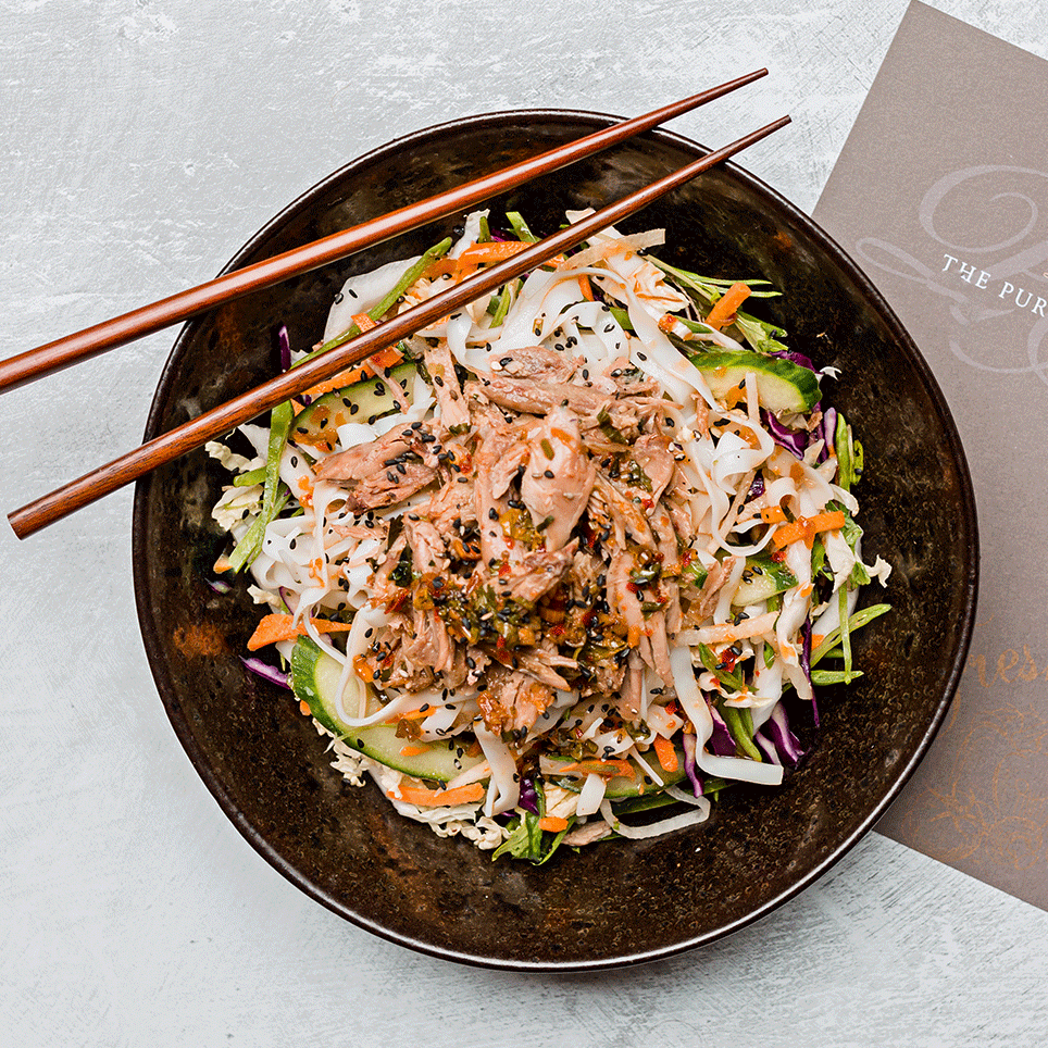 Recipe: The Pure Package Asian Style Duck Salad - Fabric ...