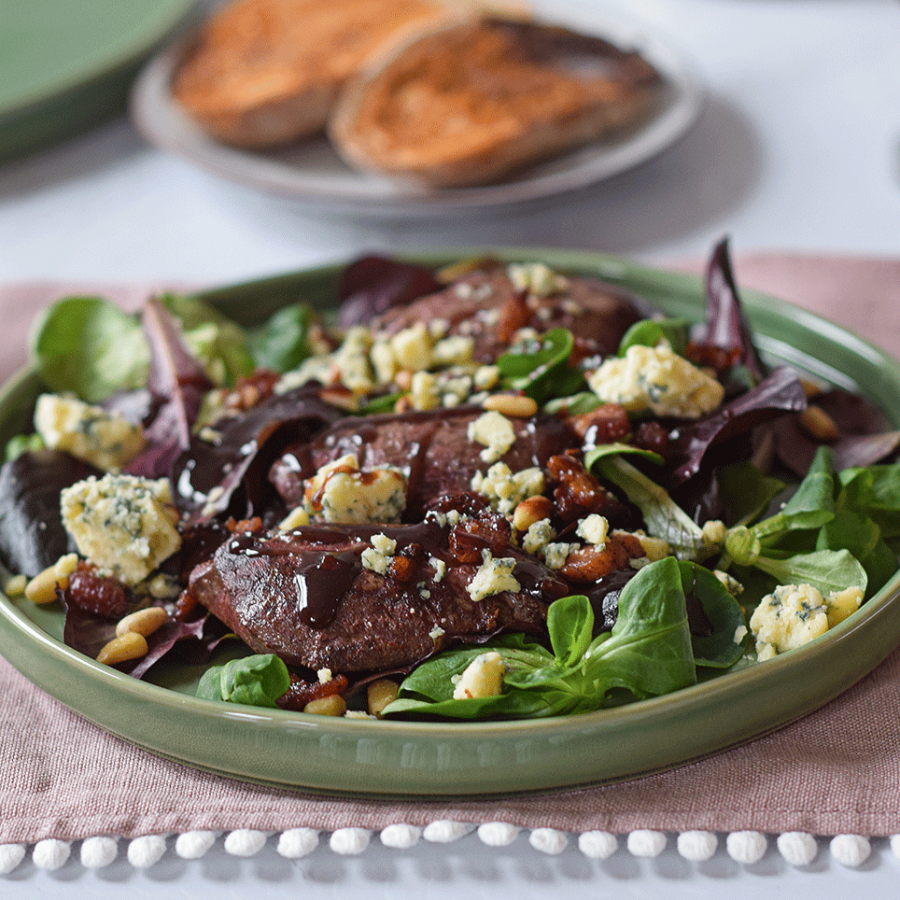 Warm Pigeon Salad