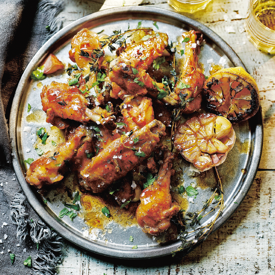 RECIPE Omar Allibhoy’s Lemon and Honey Chicken Wings Fabric Magazine