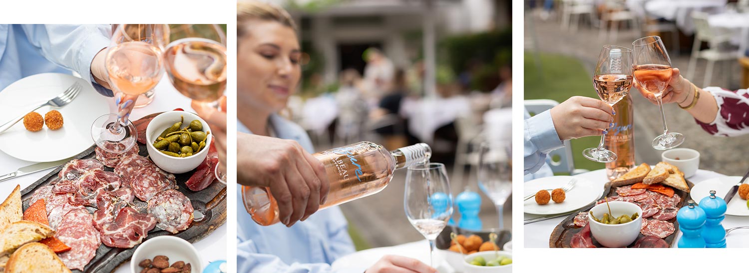 Bluebird Restaurant Mirabeau Rose