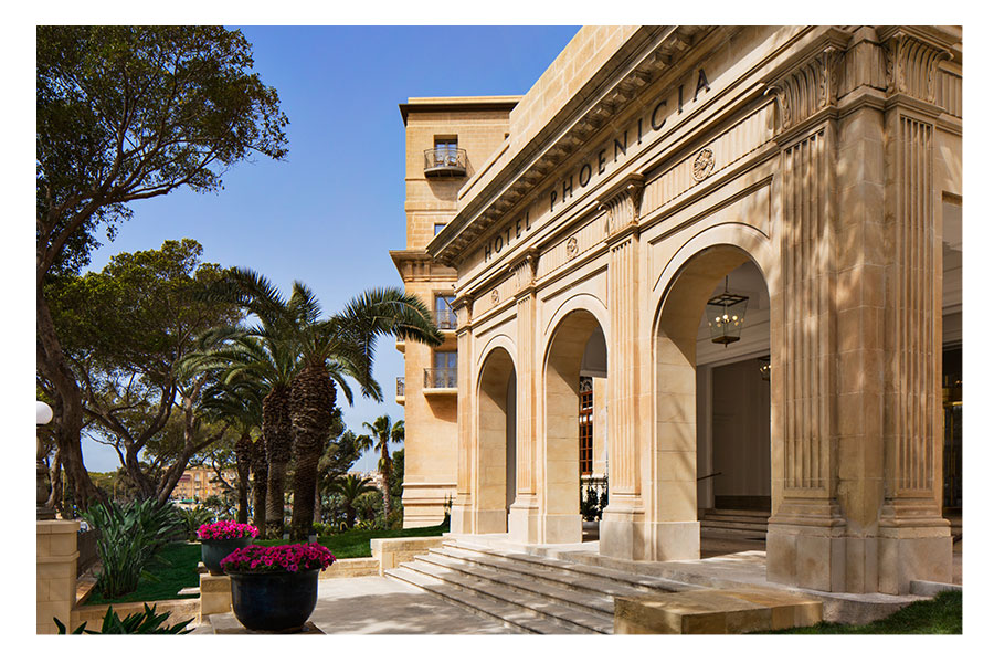 Spotlight on Malta Phoenica Hotel Facade
