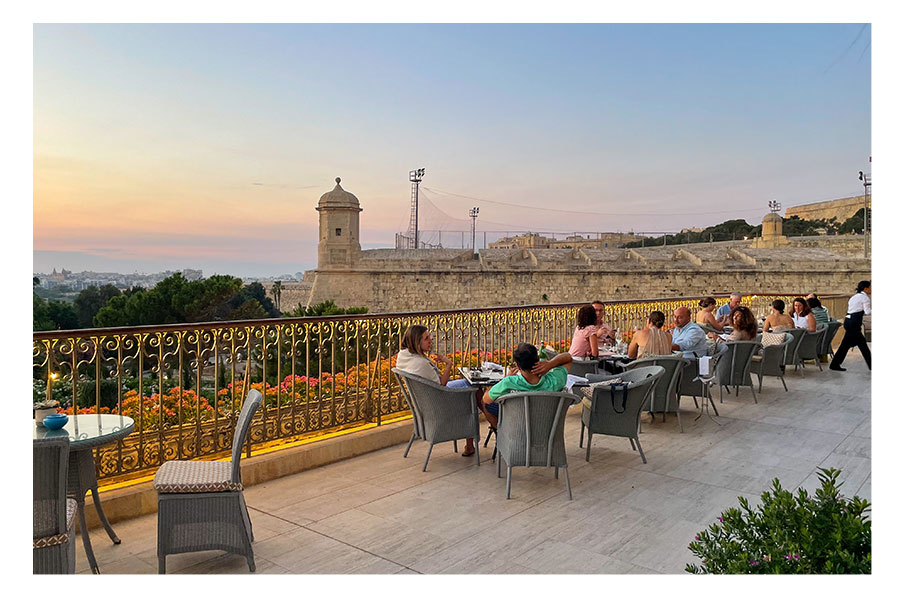 Spotlight on Malta Phoenica Hotel Terrace