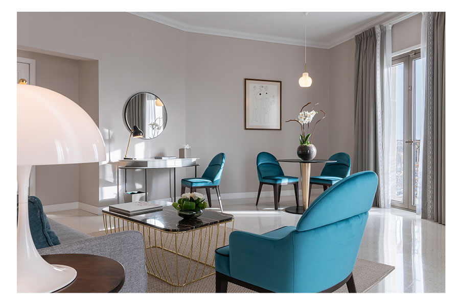 Spotlight on Malta Phoenica Hotel Terrace Harbour View Suite Lounge (Sean Mallia)