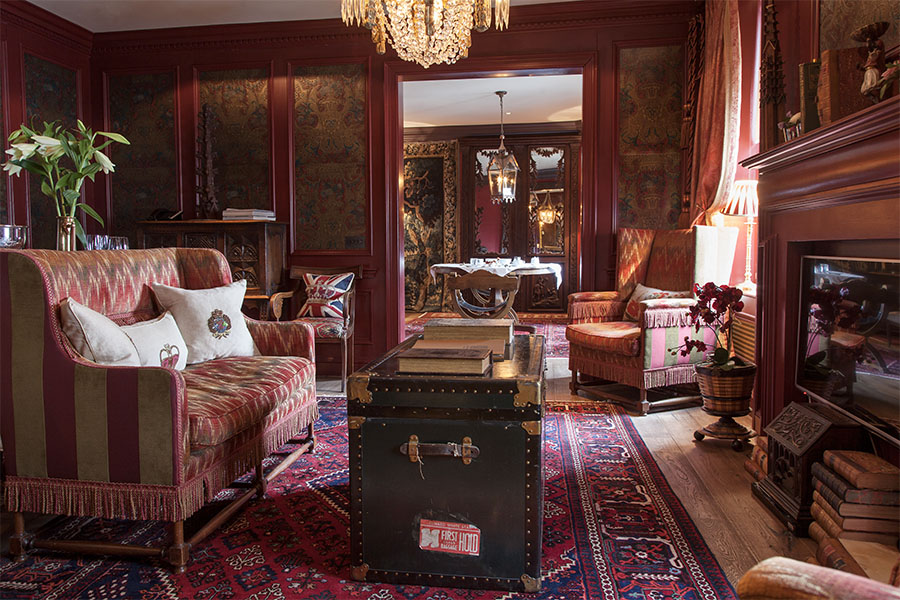 The Witchery Turret Sitting Room
