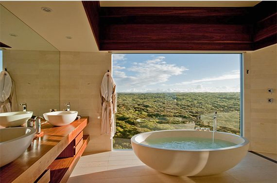 A room with a view at Southern Ocean Lodge on Kangaroo Island in South Australia