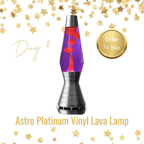 Fabric Christmas Giveaway Astro Platinum Lava Lamp