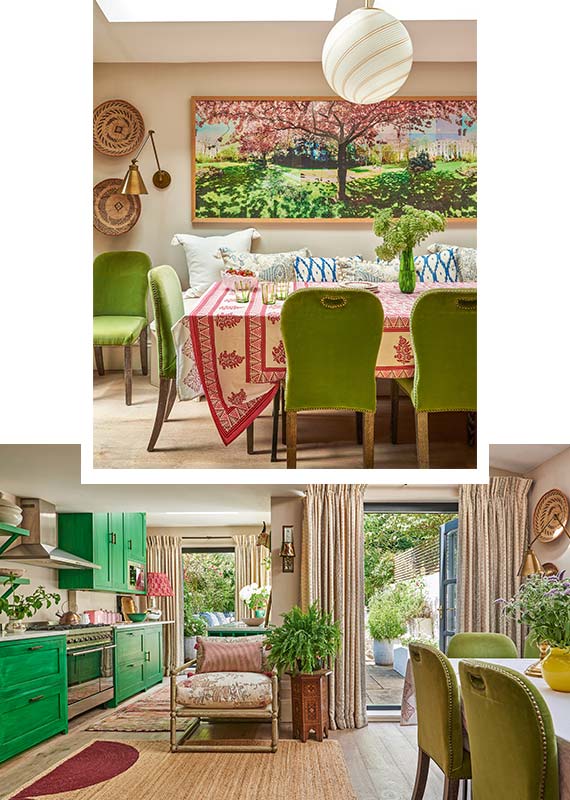 Interior designer Sarah Vanrenen shows us around her pattern-rich, colourful Notting Hill home - Kitchen