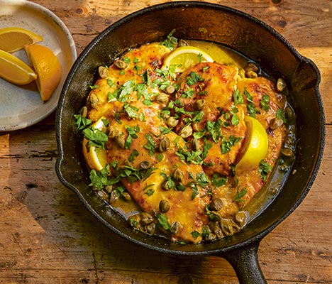 Recipe Lemony Chicken Piccata