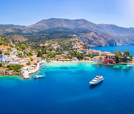 Relevance yacht charter Greece Kefalonia island