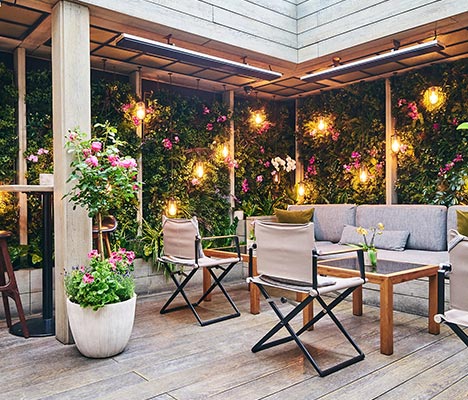 Al Fresco: The Hari’s Champagne Terrace