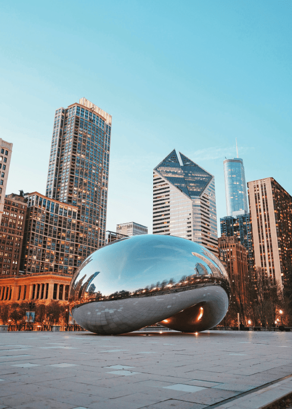 Cloud Gate by Anish Kapoor