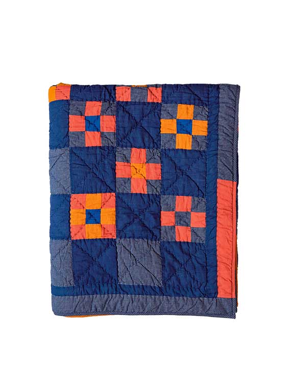 Astrid check patchwork cotton QUILT