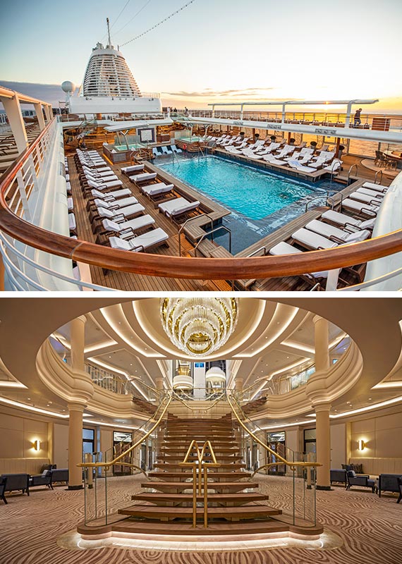 Cruise review Regent Seven Seas Pool deck