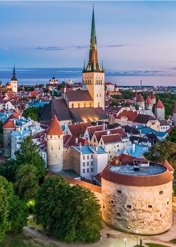 Estonia Tallinn old town