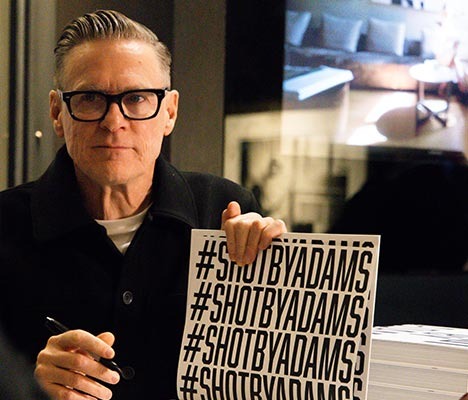 #ShotbyAdams Bryan Adams Photography Exhibition