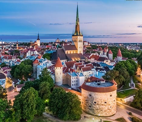 Estonia Tallinn old town
