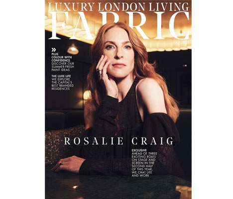 Fabric July 2025 cover Rosalie Craig