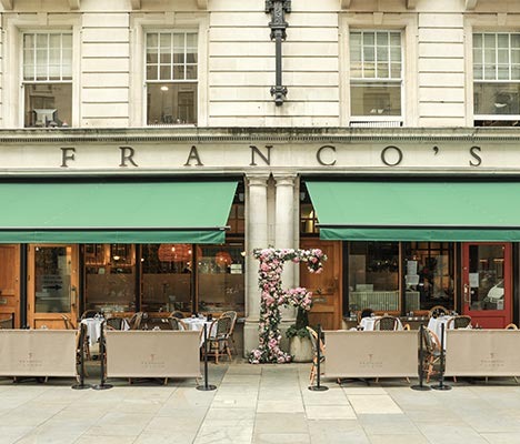 Francos Restaurant Review External