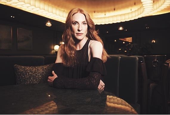 Rosalie wears: dress by Clea; and earrings by Giovanni Raspini