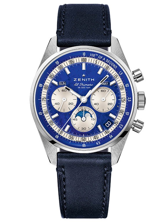 Zenith Chronomaster Original Triple Calendar Lapis Lazuli