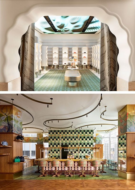 One Wall Street New York Sneaker Room and Salon Vert - Credit Gieve Anderson