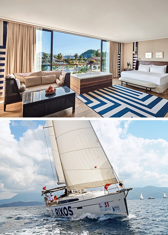 Turkey Rixos Göcek Hotel Room and Rixos Sailing Cup