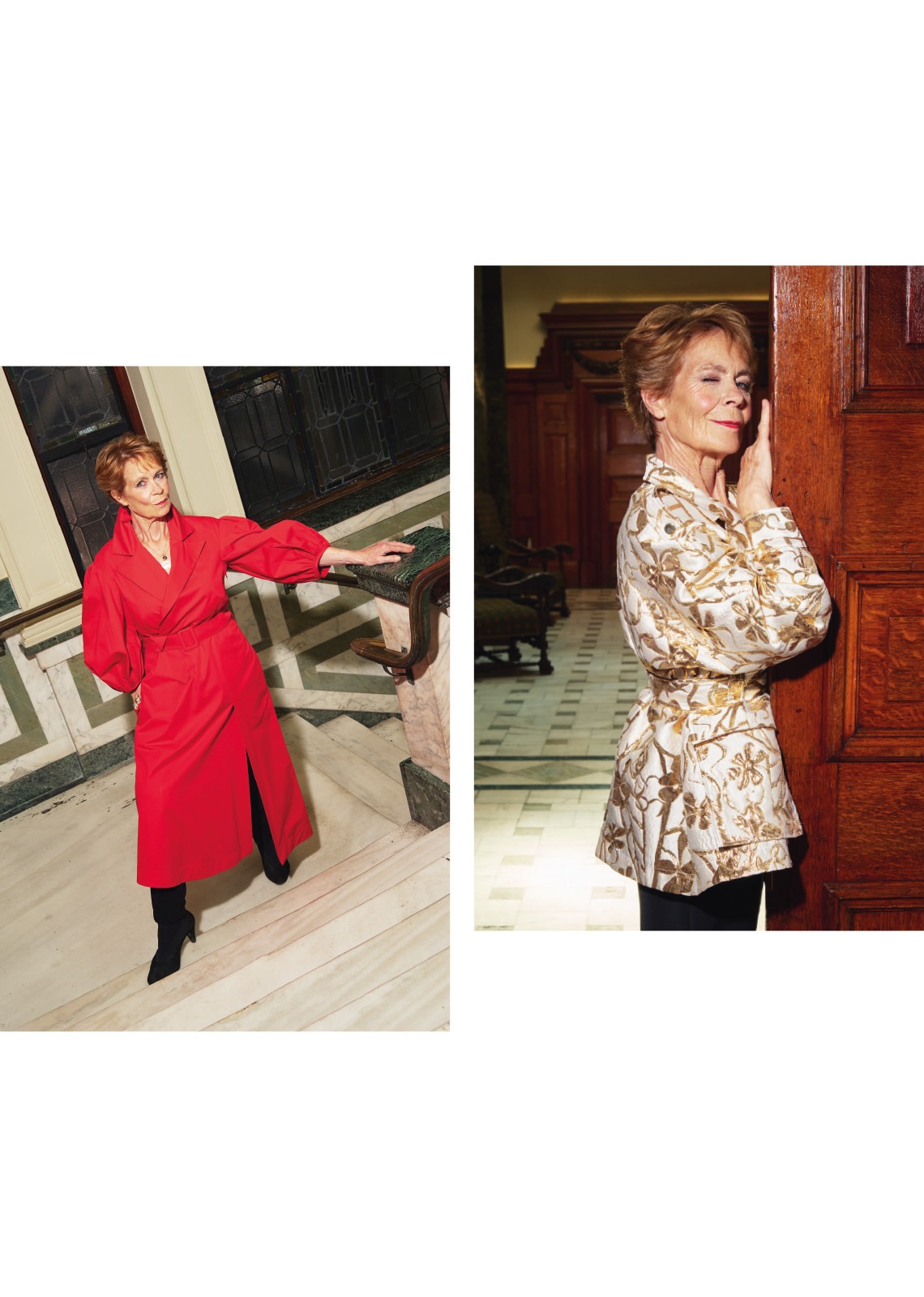 Celia Imrie Fabric Magazine Thursday Murder Club