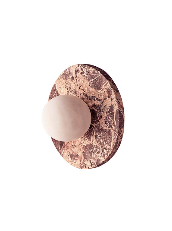 4 Leela wall light in marble £135