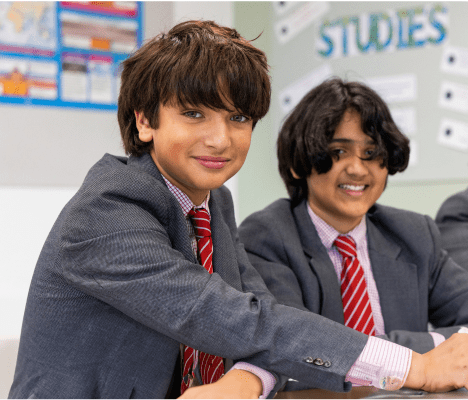 Wetherby Senior School male pupils