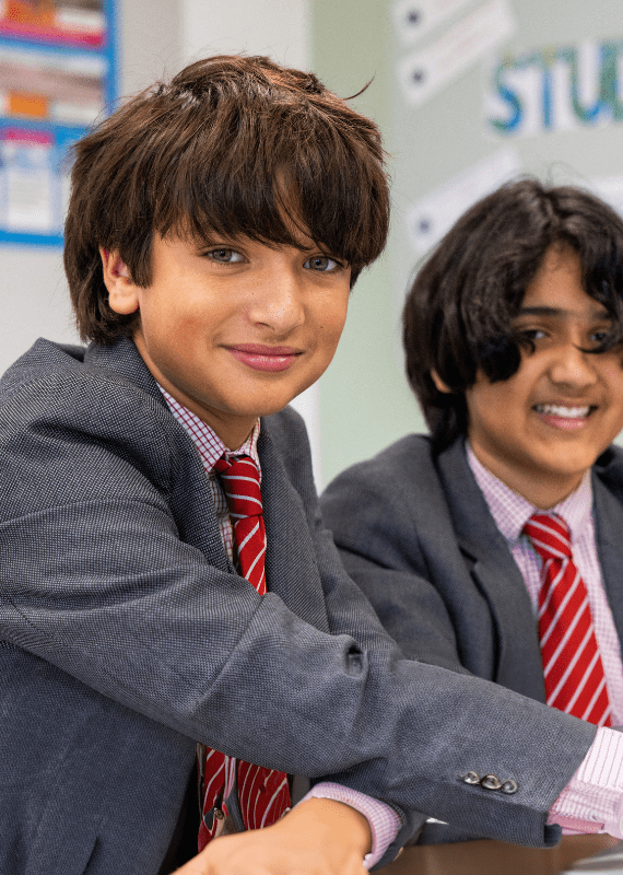 Wetherby senior School boy pupils